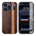 Funda Silicona para Iphone 17 Pro (6.3) diseño Madera 05 Dibujos