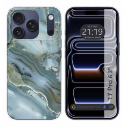 Funda Silicona para Iphone 17 Pro (6.3) diseño Mármol 09 Dibujos