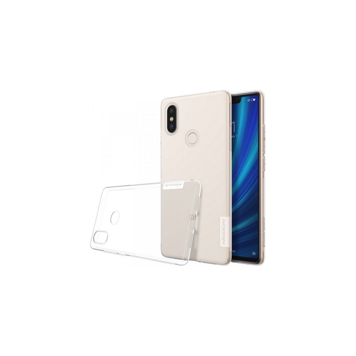 Funda Gel Tpu Nillkin Nature para Xiaomi Mi 8 Se Color Transparente