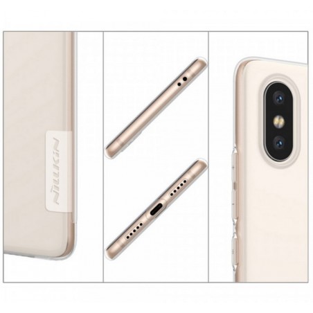 Funda Gel Tpu Nillkin Nature para Xiaomi Mi 8 Se Color Transparente