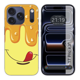 Funda Silicona para Iphone 17 Pro (6.3) diseño Helado Vainilla Dibujos