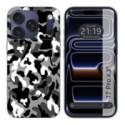 Funda Silicona para Iphone 17 Pro (6.3) diseño Snow Camuflaje Dibujos