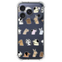 Funda Silicona Antigolpes para Iphone 17 Pro (6.3) diseño Perros Dibujos