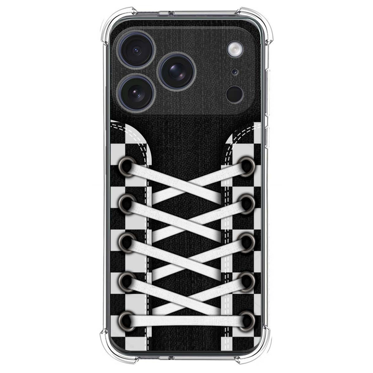 Funda Silicona Antigolpes para Iphone 17 Pro (6.3) diseño Zapatillas 03 Dibujos
