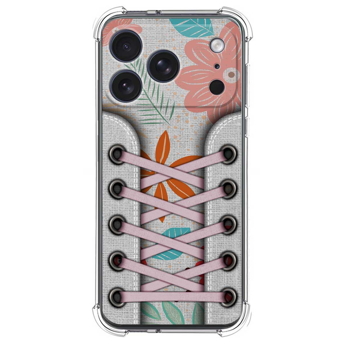 Funda Silicona Antigolpes para Iphone 17 Pro (6.3) diseño Zapatillas 09 Dibujos