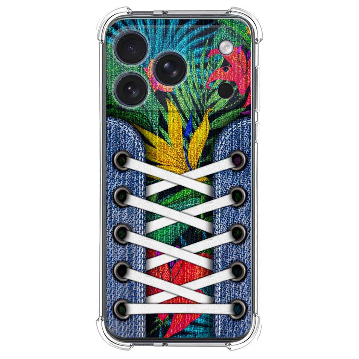 Funda Silicona Antigolpes para Iphone 17 Pro (6.3) diseño Zapatillas 12 Dibujos
