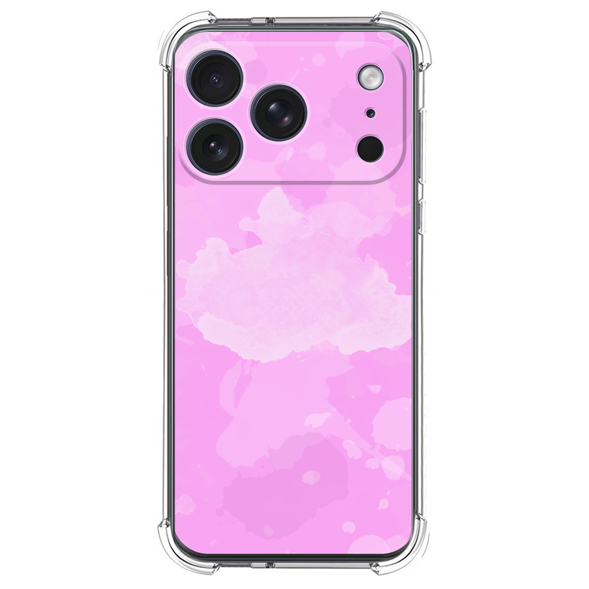 Funda Silicona Antigolpes para Iphone 17 Pro (6.3) diseño Acuarela 04 Dibujos