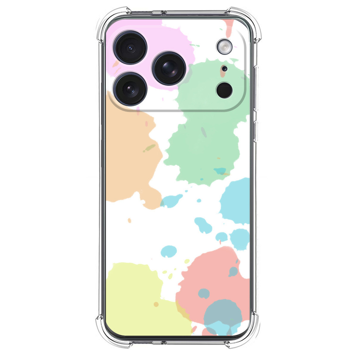 Funda Silicona Antigolpes para Iphone 17 Pro (6.3) diseño Acuarela 05 Dibujos