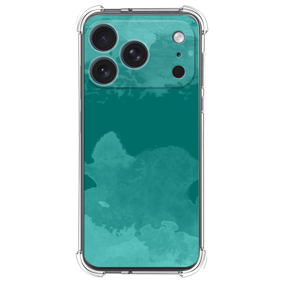Funda Silicona Antigolpes para Iphone 17 Pro (6.3) diseño Acuarela 06 Dibujos