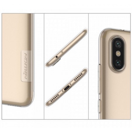Funda Gel Tpu Nillkin Nature para Xiaomi Mi 6X / Mi A2 Color Transparente