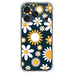 Funda Silicona Antigolpes para Iphone 17 Pro (6.3) diseño Flores 08 Dibujos