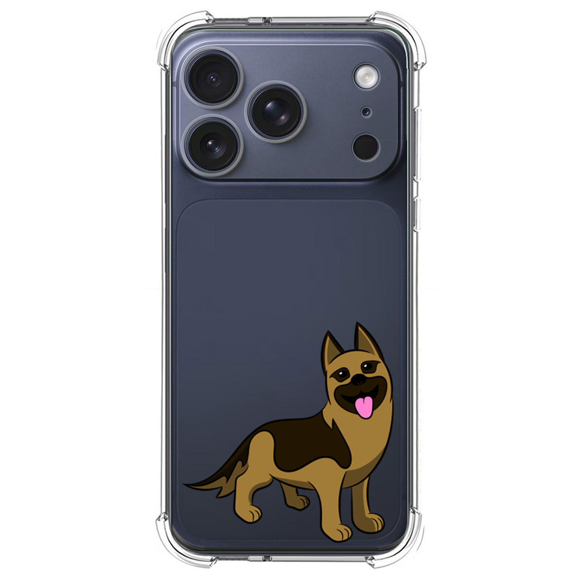 Funda Silicona Antigolpes para Iphone 17 Pro (6.3) diseño Perros 03 Dibujos