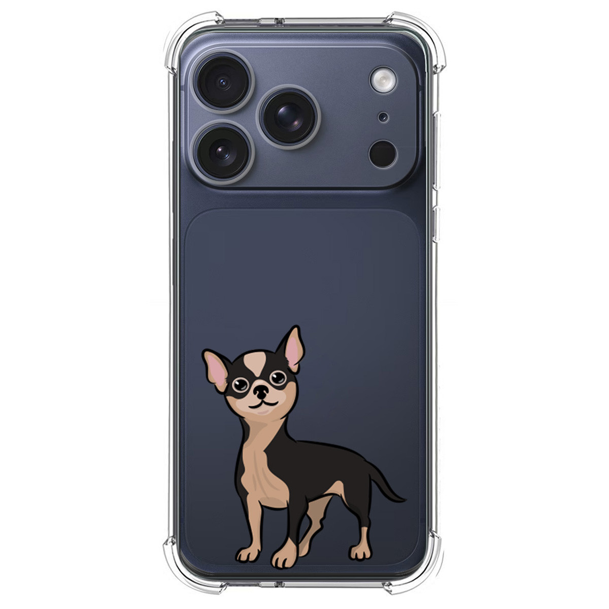Funda Silicona Antigolpes para Iphone 17 Pro (6.3) diseño Perros 05 Dibujos