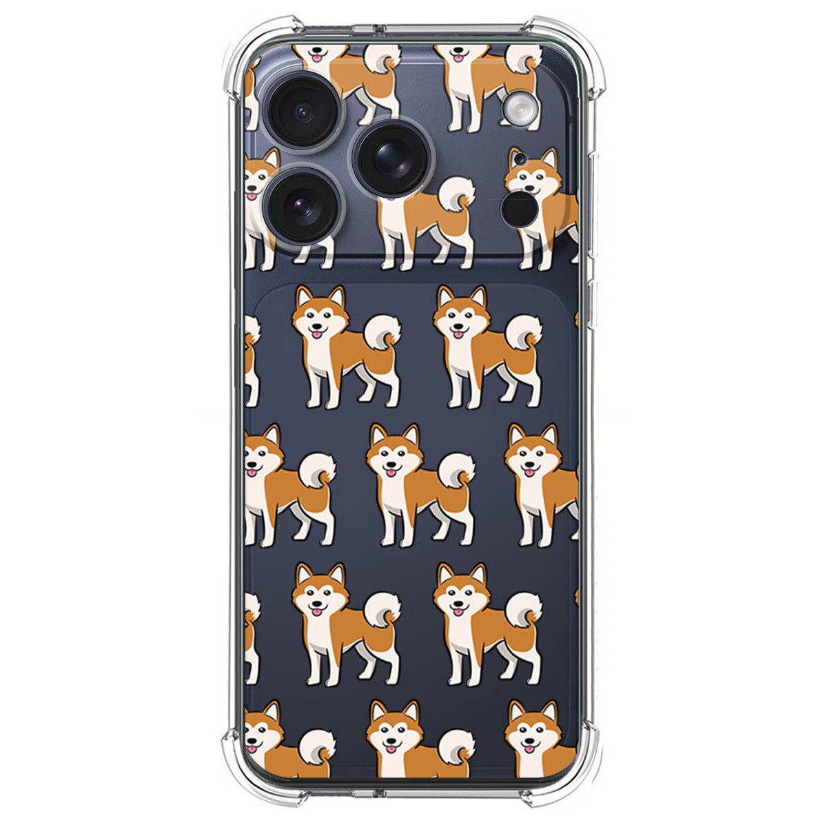 Funda Silicona Antigolpes para Iphone 17 Pro (6.3) diseño Perros 08 Dibujos