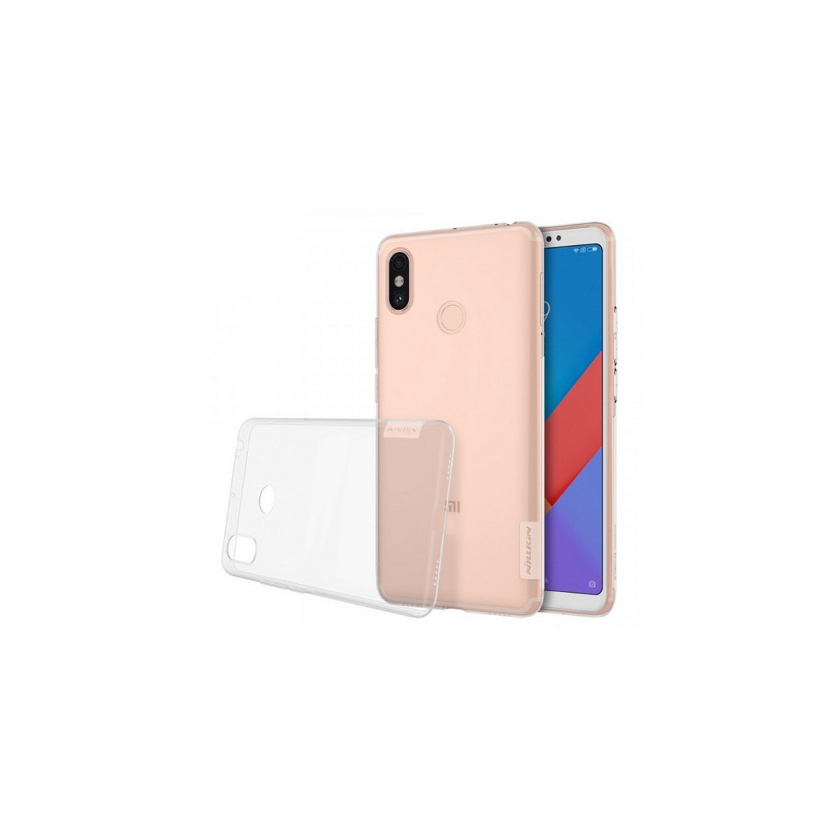 Funda Gel Tpu Nillkin Nature para Xiaomi Mi Max 3 Color Transparente