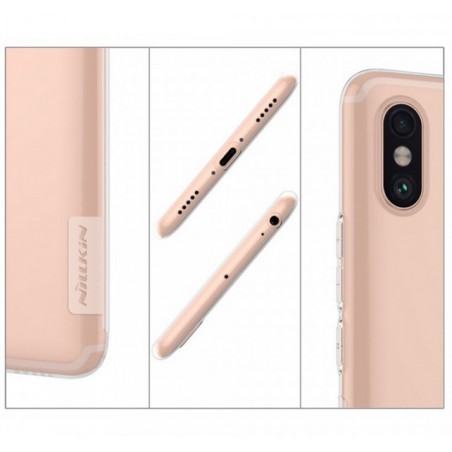 Funda Gel Tpu Nillkin Nature para Xiaomi Mi Max 3 Color Transparente