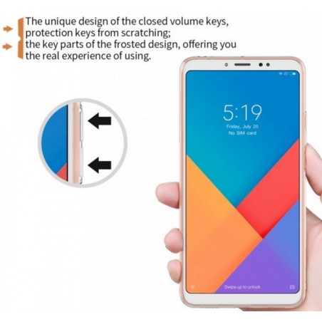 Funda Gel Tpu Nillkin Nature para Xiaomi Mi Max 3 Color Transparente