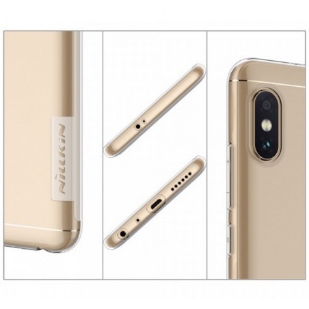 Funda Gel Tpu Nillkin Nature para Xiaomi Redmi Note 5 / Note 5 Pro Color Transparente