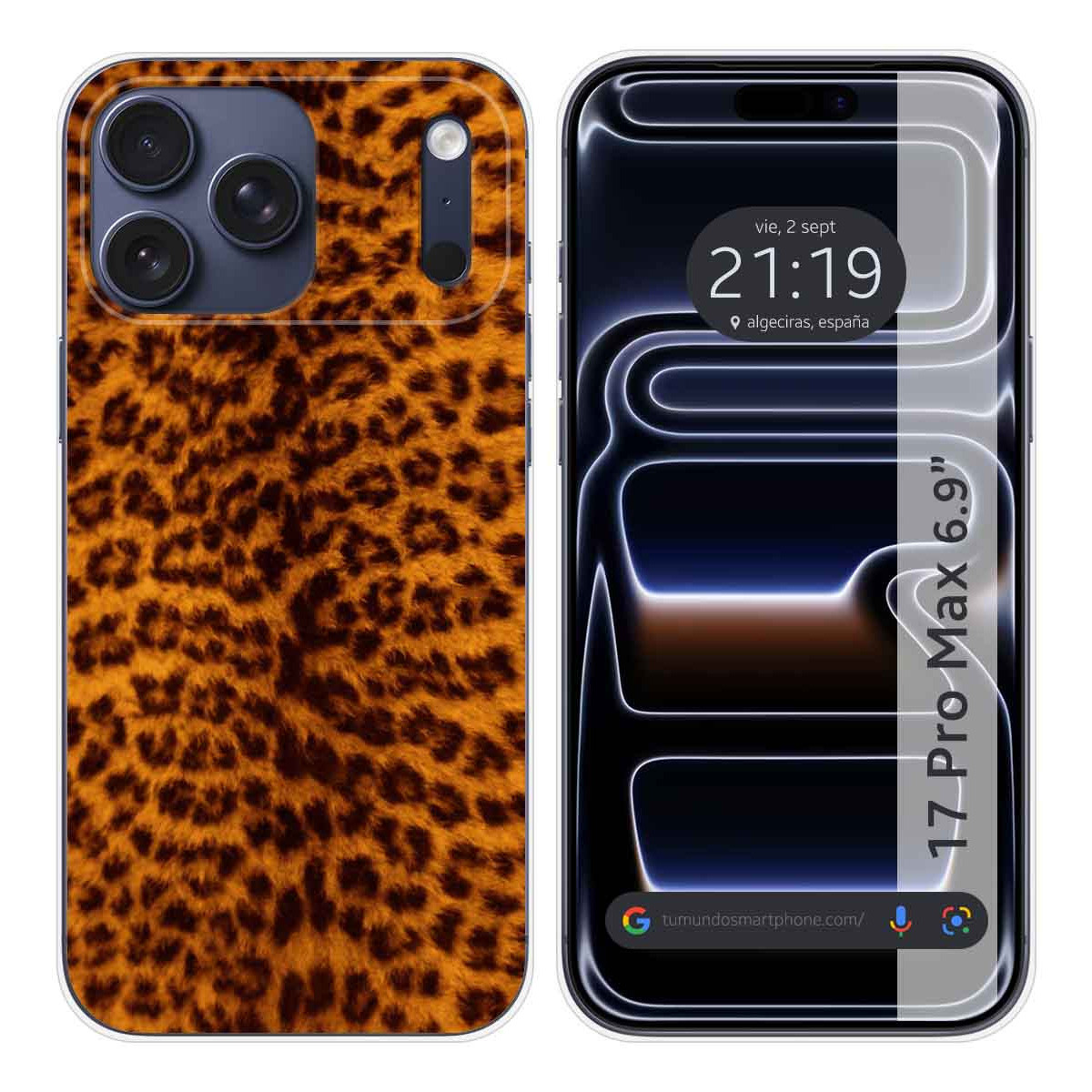 Funda Silicona para Iphone 17 Pro Max (6.9) diseño Animal 03 Dibujos