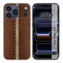 Funda Silicona para Iphone 17 Pro Max (6.9) diseño Cuero 01 Dibujos