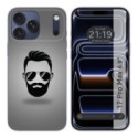 Funda Silicona para Iphone 17 Pro Max (6.9) diseño Barba Dibujos