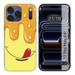 Funda Silicona para Iphone 17 Pro Max (6.9) diseño Helado Vainilla Dibujos