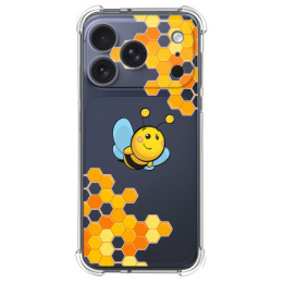 Funda Silicona Antigolpes para Iphone 17 Pro Max (6.9) diseño Abeja Dibujos