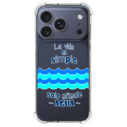 Funda Silicona Antigolpes para Iphone 17 Pro Max (6.9) diseño Agua Dibujos