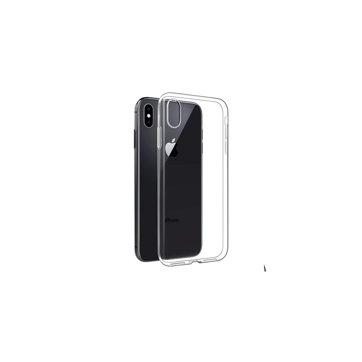 Funda Gel Tpu Fina Ultra-Thin 0,5mm Transparente para Iphone XS Max