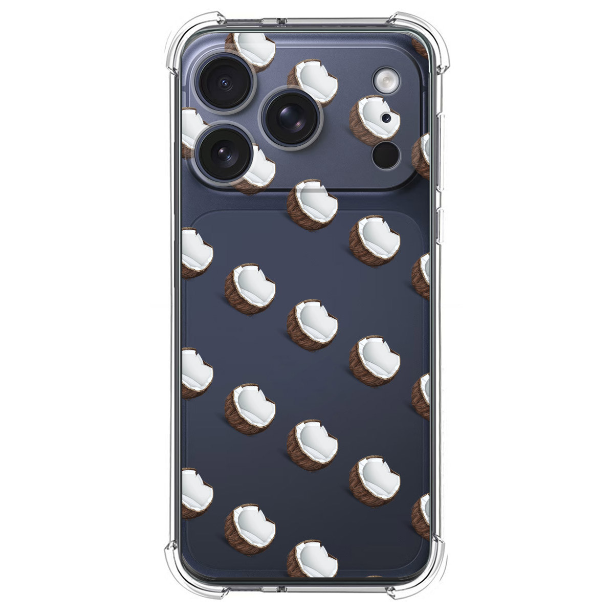 Funda Silicona Antigolpes para Iphone 17 Pro Max (6.9) diseño Cocos Dibujos
