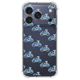 Funda Silicona Antigolpes para Iphone 17 Pro Max (6.9) diseño Scooter Dibujos