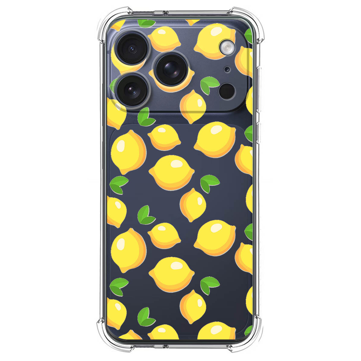 Funda Silicona Antigolpes para Iphone 17 Pro Max (6.9) diseño Limones Dibujos
