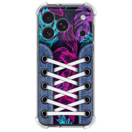 Funda Silicona Antigolpes para Iphone 17 Pro Max (6.9) diseño Zapatillas 07 Dibujos