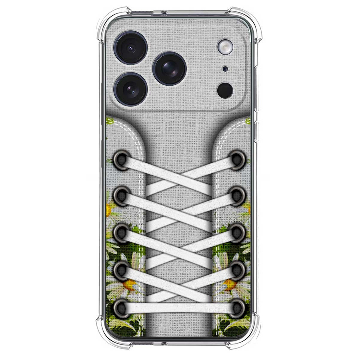 Funda Silicona Antigolpes para Iphone 17 Pro Max (6.9) diseño Zapatillas 08 Dibujos