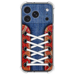 Funda Silicona Antigolpes para Iphone 17 Pro Max (6.9) diseño Zapatillas 11 Dibujos