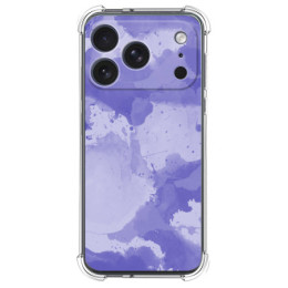 Funda Silicona Antigolpes para Iphone 17 Pro Max (6.9) diseño Acuarela 01 Dibujos