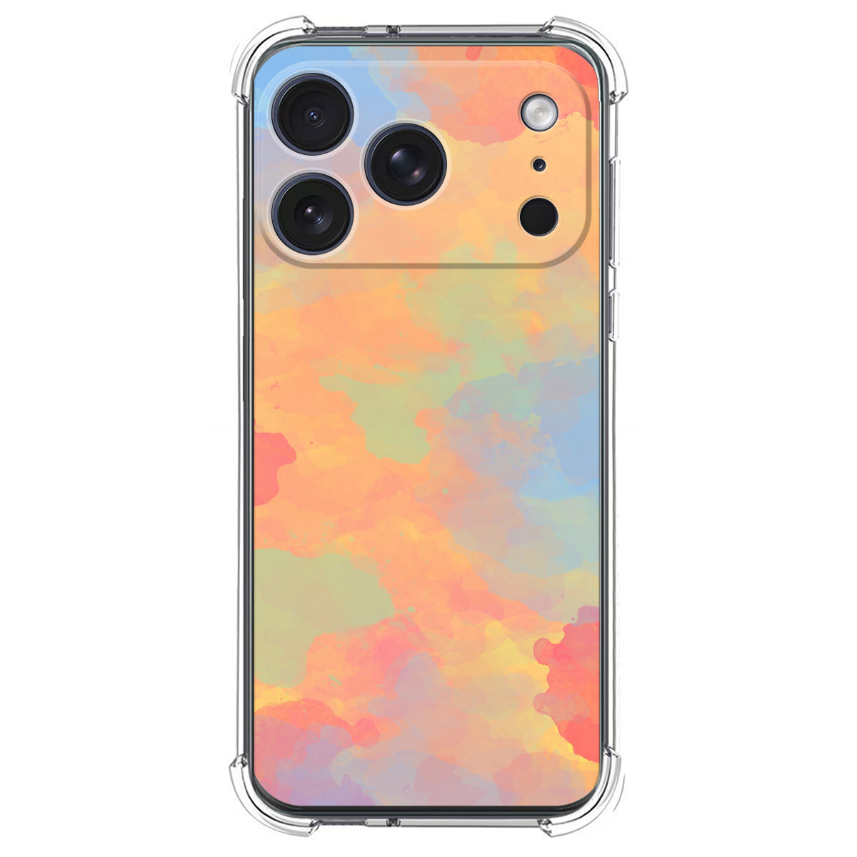 Funda Silicona Antigolpes para Iphone 17 Pro Max (6.9) diseño Acuarela 08 Dibujos