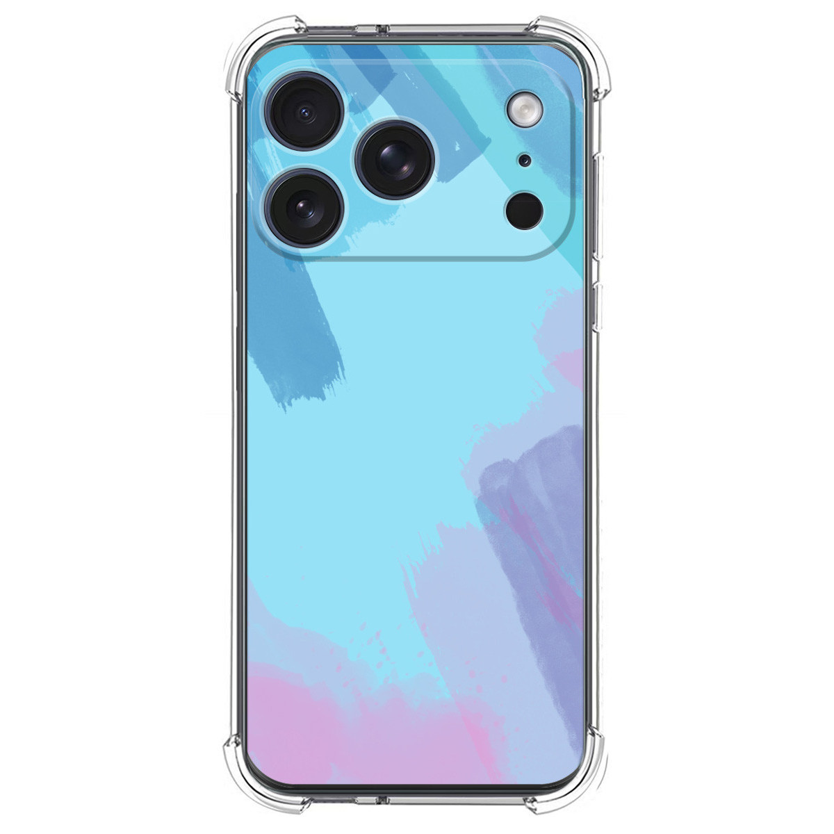Funda Silicona Antigolpes para Iphone 17 Pro Max (6.9) diseño Acuarela 10 Dibujos