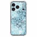 Funda Silicona Antigolpes para Iphone 17 Pro Max (6.9) diseño Flores 03 Dibujos