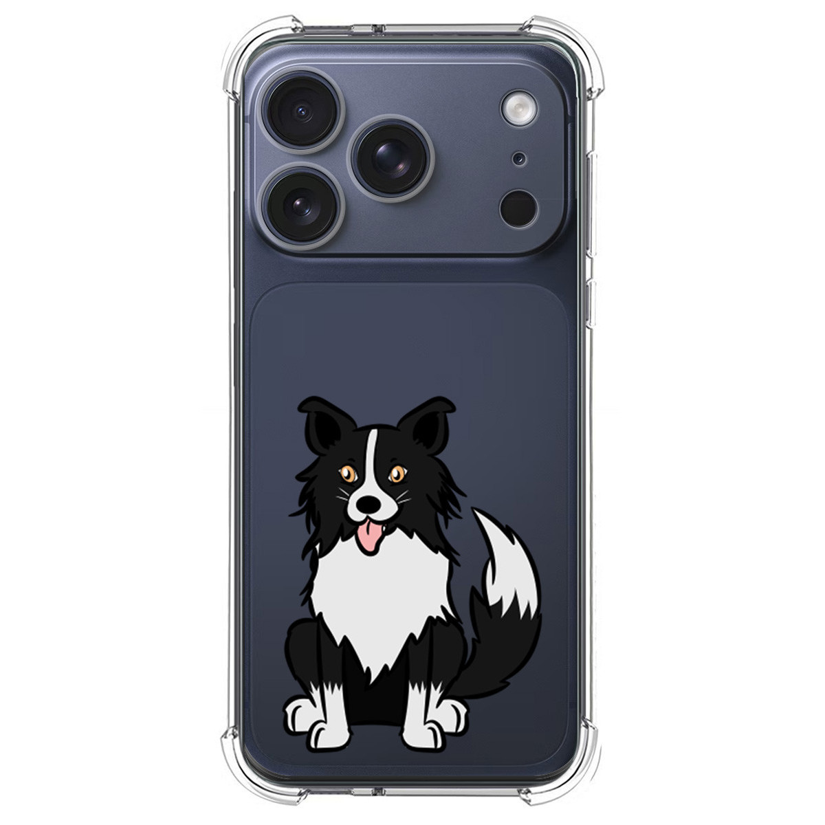 Funda Silicona Antigolpes para Iphone 17 Pro Max (6.9) diseño Perros 01 Dibujos