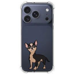 Funda Silicona Antigolpes para Iphone 17 Pro Max (6.9) diseño Perros 05 Dibujos