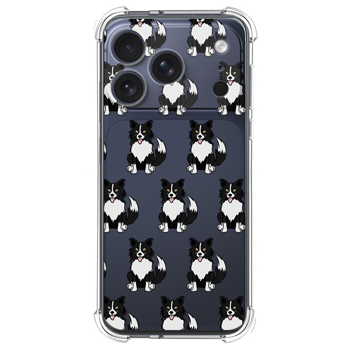 Funda Silicona Antigolpes para Iphone 17 Pro Max (6.9) diseño Perros 07 Dibujos