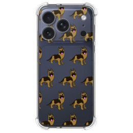 Funda Silicona Antigolpes para Iphone 17 Pro Max (6.9) diseño Perros 09 Dibujos