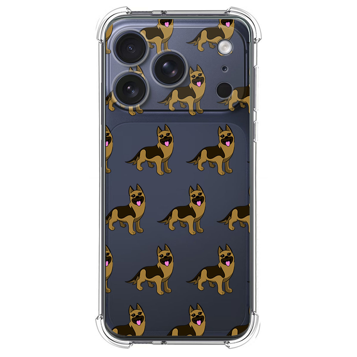 Funda Silicona Antigolpes para Iphone 17 Pro Max (6.9) diseño Perros 09 Dibujos