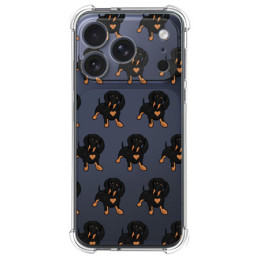 Funda Silicona Antigolpes para Iphone 17 Pro Max (6.9) diseño Perros 10 Dibujos