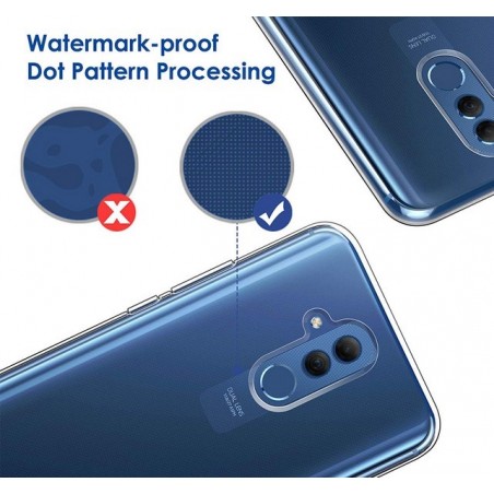 Funda Gel Tpu Fina Ultra-Thin 0,5mm Transparente para Huawei Mate 20 Lite
