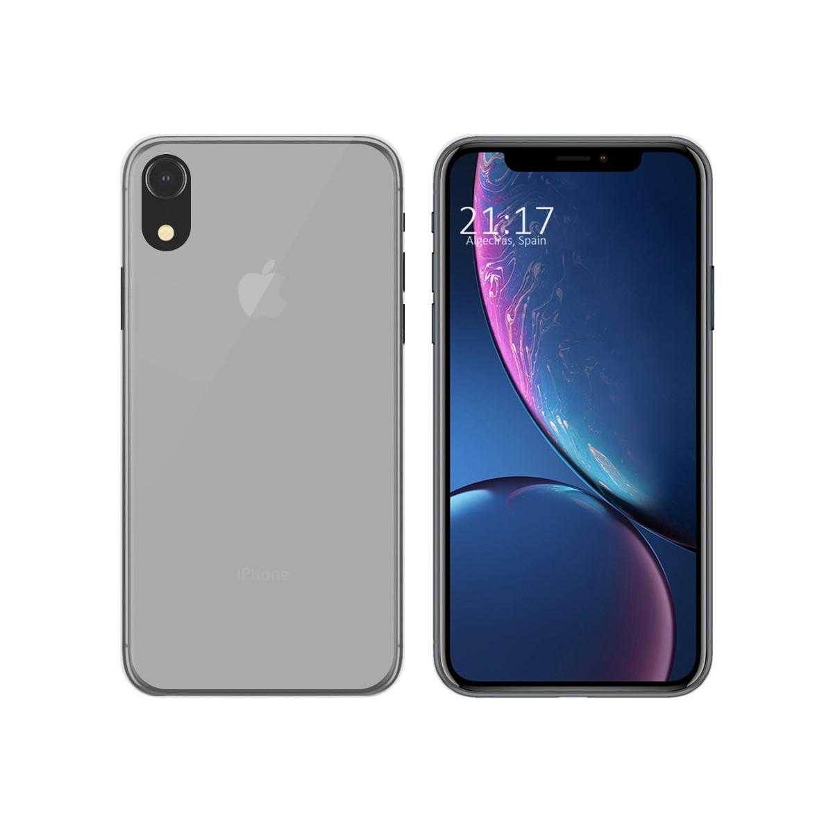Funda Gel Tpu para Iphone XR Color Transparente