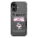 Funda Silicona Antigolpes para Iphone 17 (6.3) diseño Vaca Dibujos