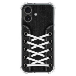 Funda Silicona Antigolpes para Iphone 17 (6.3) diseño Zapatillas 02 Dibujos