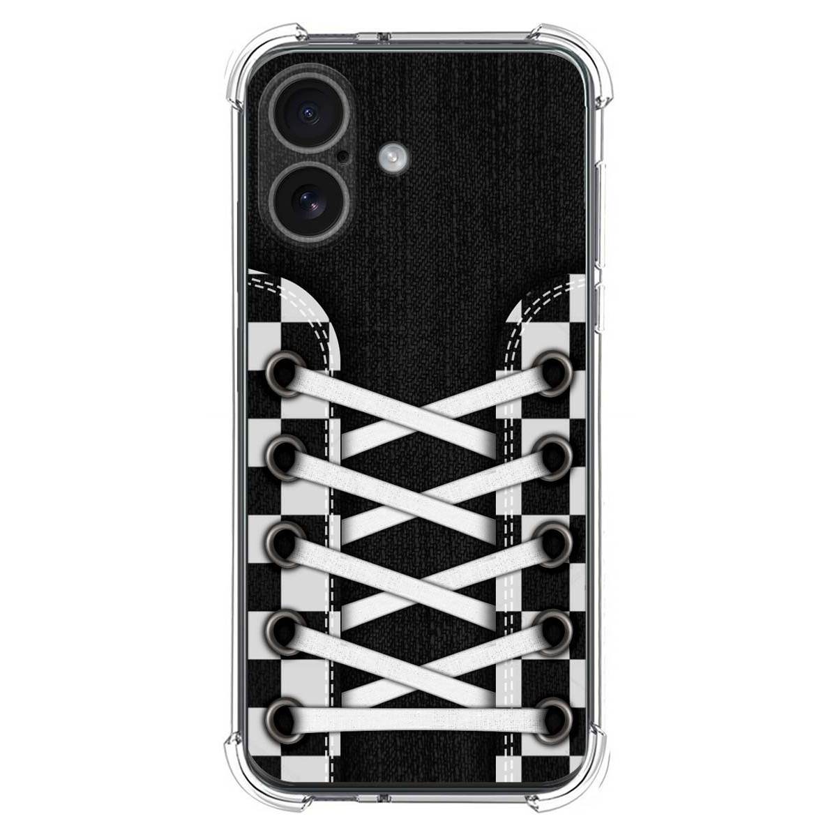 Funda Silicona Antigolpes para Iphone 17 (6.3) diseño Zapatillas 03 Dibujos